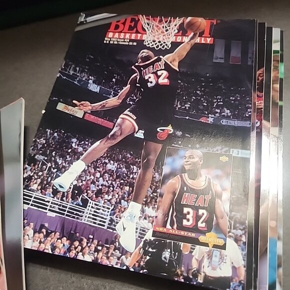 1993 Jan-Dec Beckett Basketball Monthly Magazine lot of 12 vintage clean - Picture 2 of 7